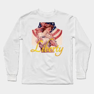 Lady Liberty Long Sleeve T-Shirt